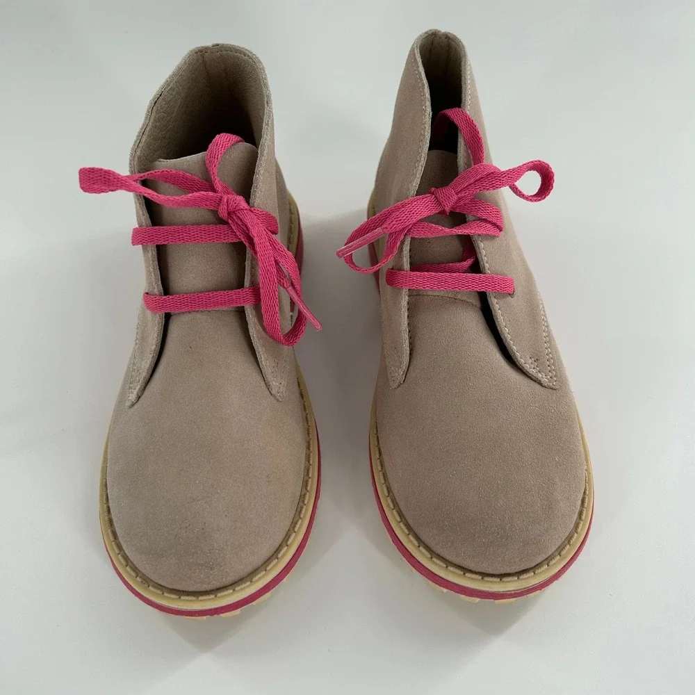 New‎ UMI Girls Suede Chukka Boots - New Girls Size 1 EU 32